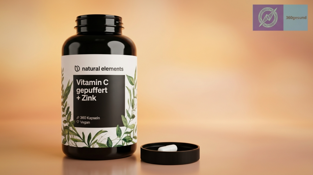 Vitamin C gepuffert + Zink.