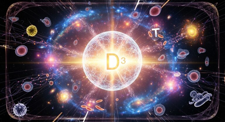 Vitamin D3 kann Knochen, Herz und allgemeines Wohlbefinden unterstützen.