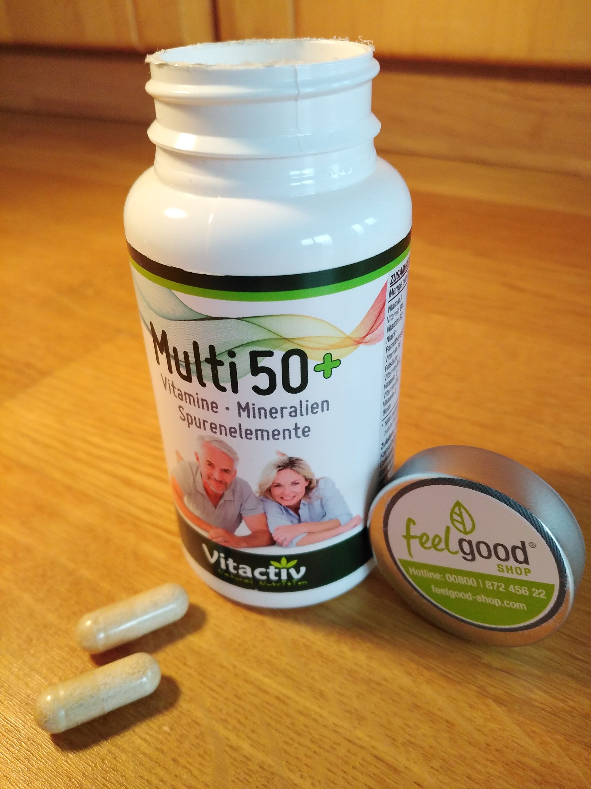 MULTI 50 + Vitamine, Mineralstoffe und Spurenelemente