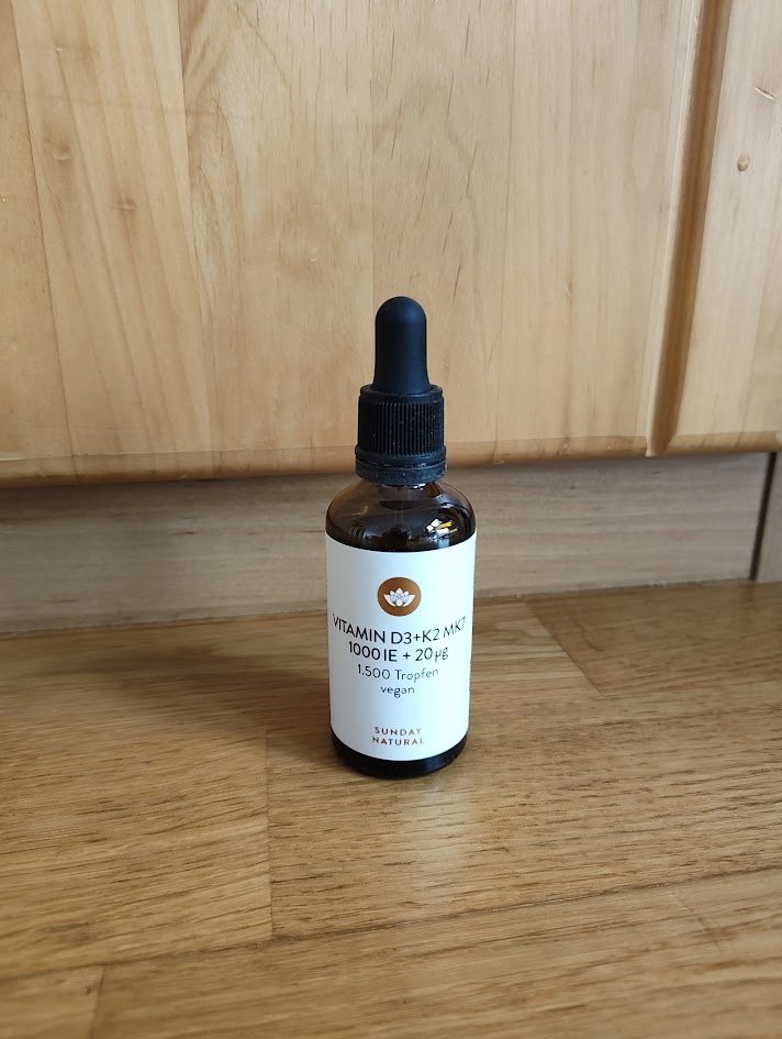 Sunday Natural Vitamin D3 K2 zeichnt sich durch top Markenrohstoffe aus. 