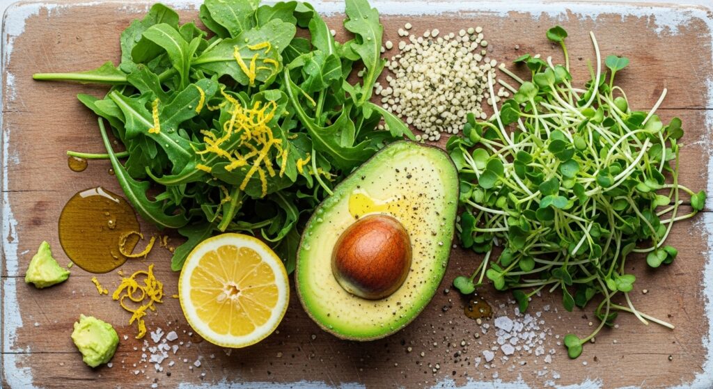 Biohacking mit Brokkoli Sprossen ist dein Anti Aging Booster, einfach gesund. Rezept. Mahlzeit. Symbolbild.