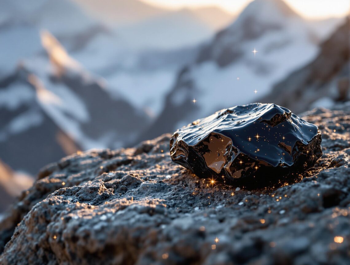 Shilajit naturharz schwarzes gold als starkes naturheilmittel für unsere gehirngesundheit