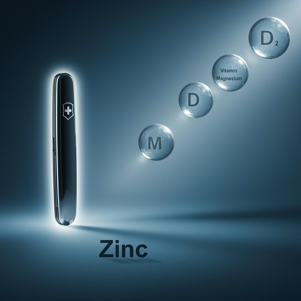 Zink ist vielfältig wichtig wie ein schweizer taschenmesser für unsere gesundheit