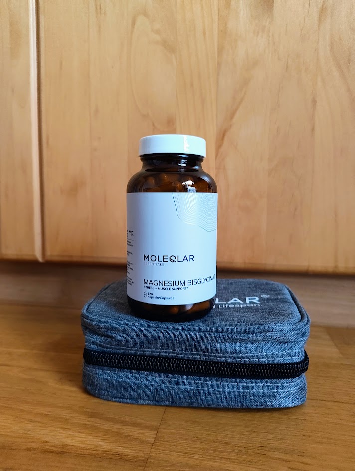 Ein top Magnesium Produkt von MOLEQLAR, privates Produktfoto. 