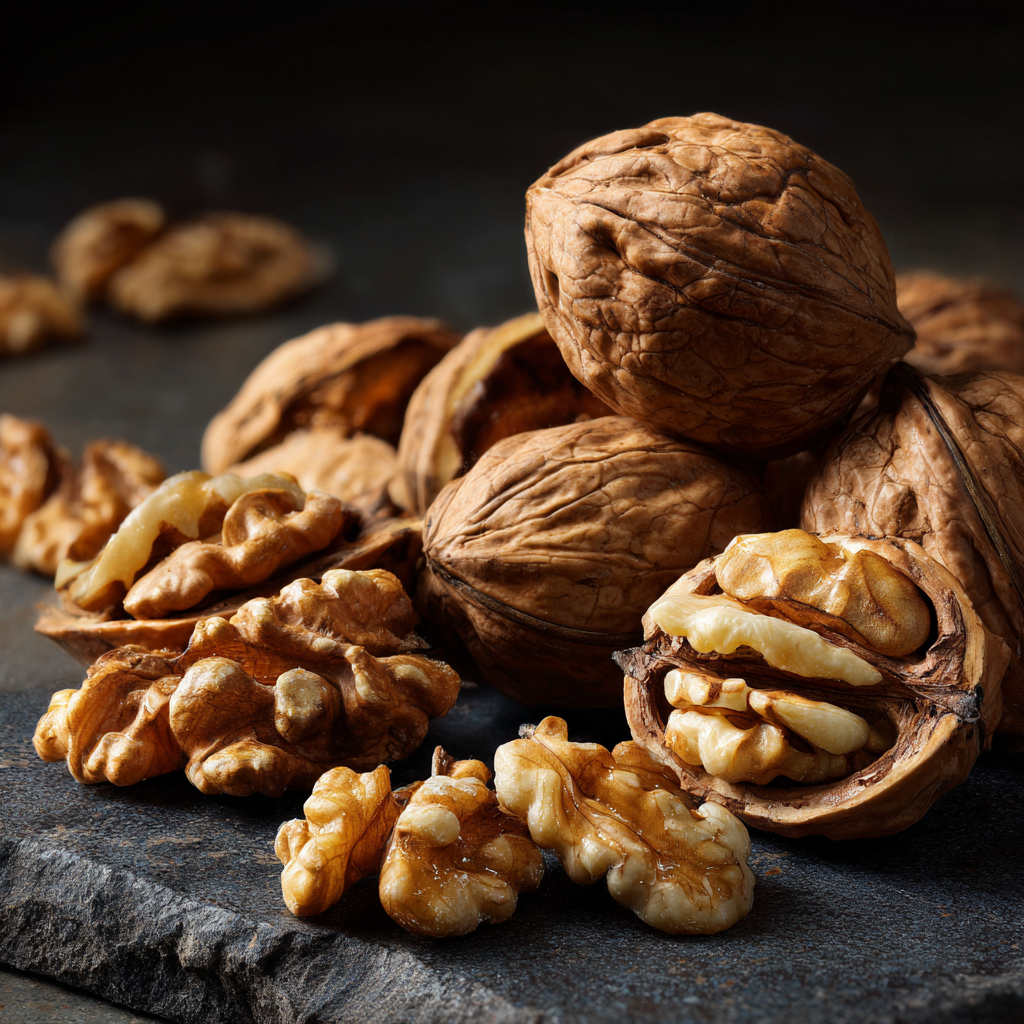 Täglich eine Handvoll Walnüsse ist gesund 