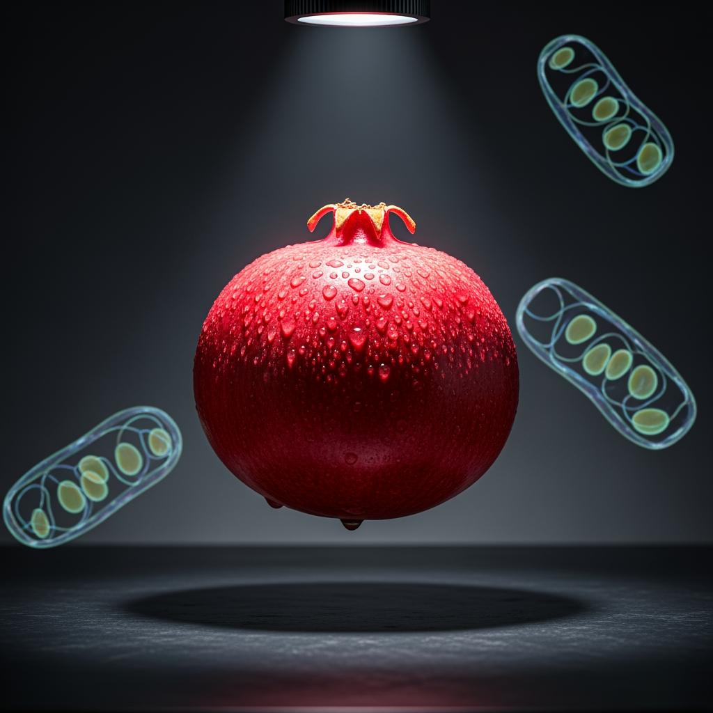 Granatapfel mit seiner Ellagsäure soll gut für Mitophagie sein. Symbolbild.