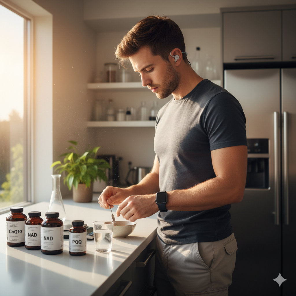 Daily supplementation is part of a smart biohacker stack to enhance longevity."