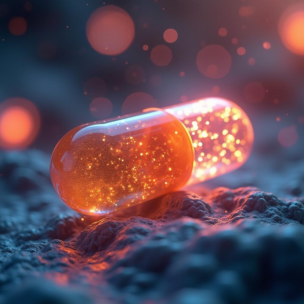 Biohacking ist gesunder mitochondrienaufbau für energie und gesundheit. visual.