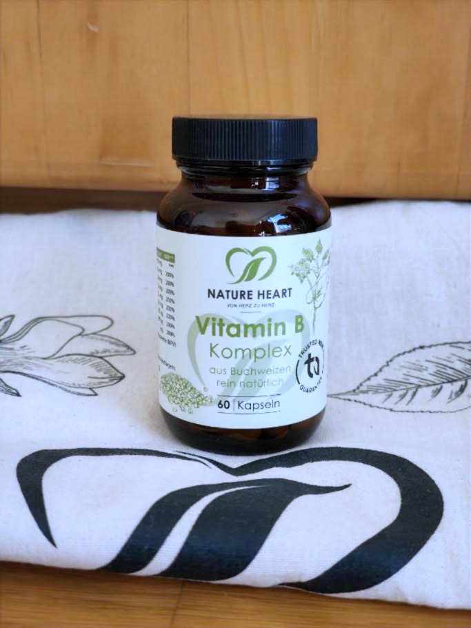 Nature Heart Produkt Visual Vitamin B Komplex Buchweizen rein natürlich