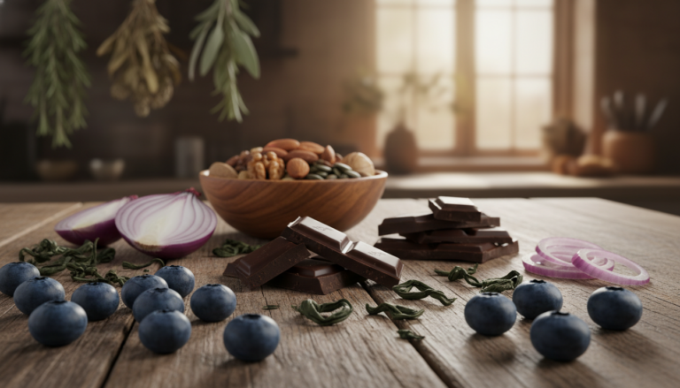 Polyphenolreiche Lebensmittel für Biohacking