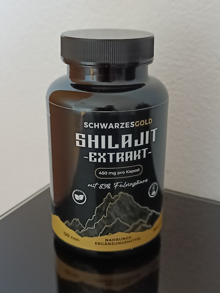 SCHWARZESGOLD Shilajit Kapseln
